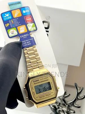 Casio Digital Chain Wristwatch