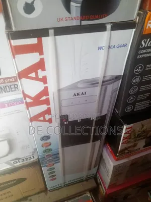 Akai Water Dispenser Hot and Cold With Fridge