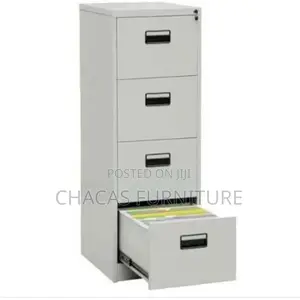 Premium 4-Drawer Metal Vertical Filing Cabinet
