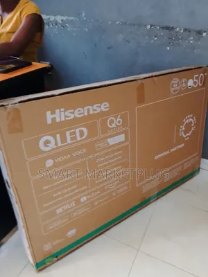 Hisense Uhd 50" Smart Television With Youtube+Prime Video+Remote