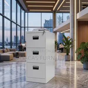 Premium 3-Drawer Metal Vertical Filing Cabinet