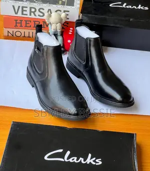Clarks Branded Boots (Ankle Length Boots)