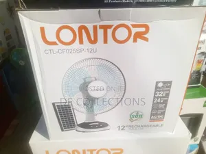 Century 12inchs Rechargeable Fan With Led LightBran