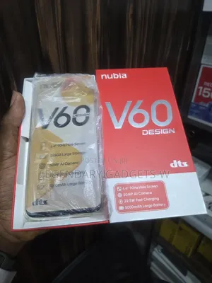 New ZTE Nubia V60 Design 256 GB Blue