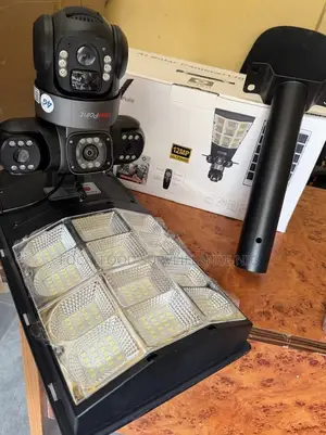 Solar-Powered Street Light and V380 4g Simcard Camera With 3 Lenses