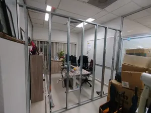 Office Partition With Gypsum Board