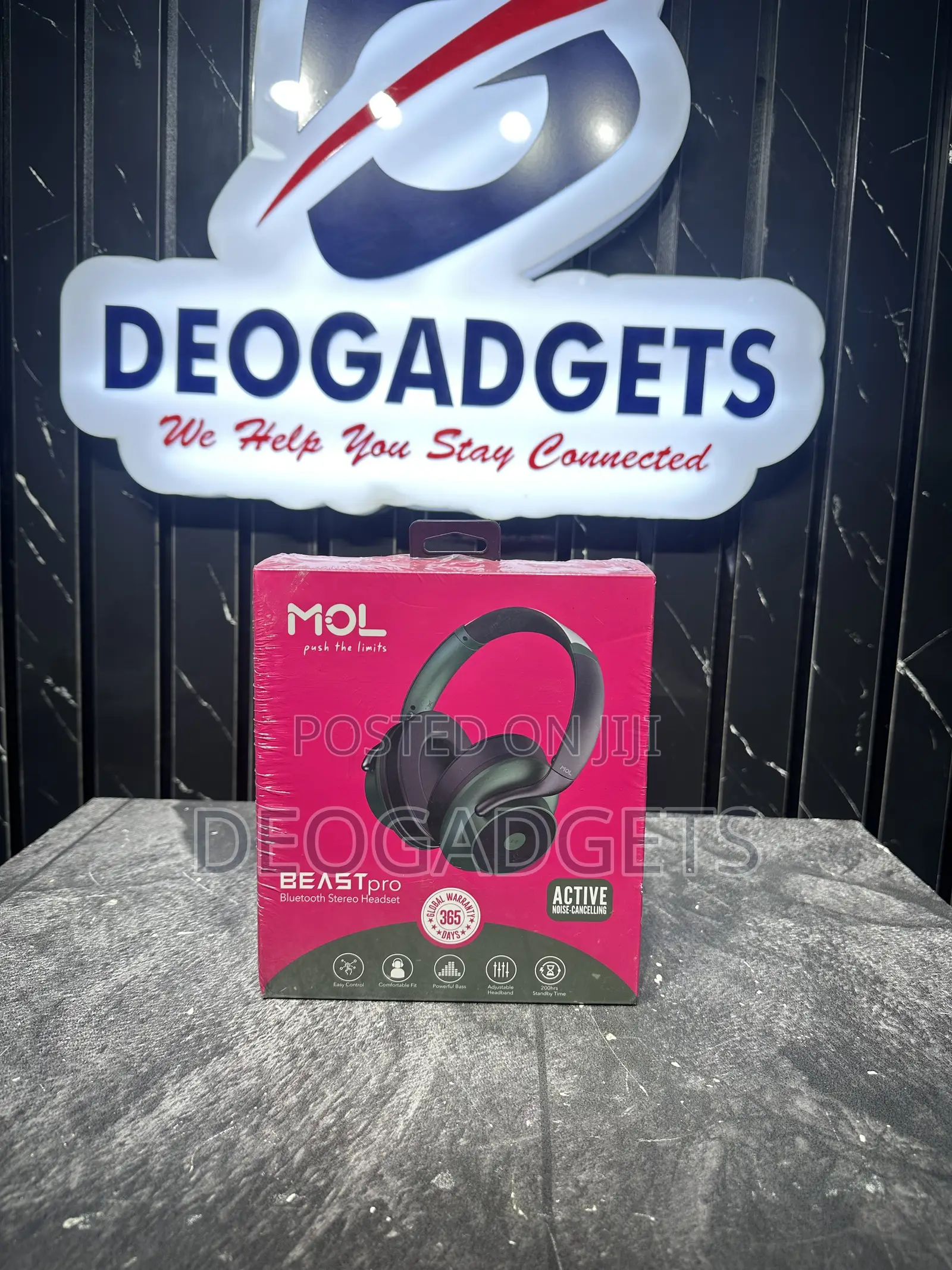 Mol Beast Pro Active Nose Cancellation Headphone