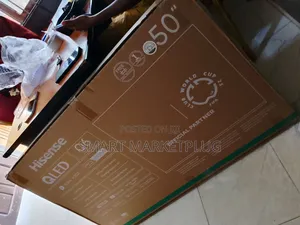 Rand New 50q6q Hisense 50" Smart Led Tv With Prime Video+Remote