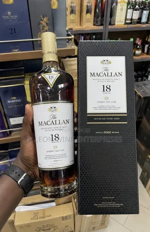 The Macallan 18 Years Sherry Oak Cask Cartoon by ( 12 Bottles )