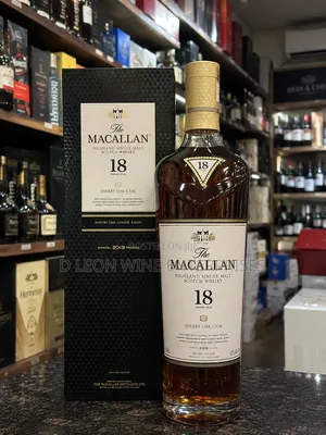 The Macallan 18 Years Sherry Oak Cask Cartoon by ( 12 Bottles )