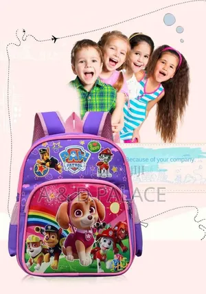 Cartoon Patter Kindergarten Backpack School Quality Bags Boys Girls