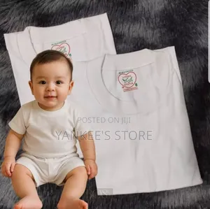 Brand New Kids Plain Unisex T-Shirt(All Ages)