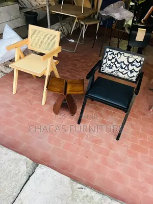 Premium Minimalist Rattan Accent Chair (Pierre Jeanneret Style)