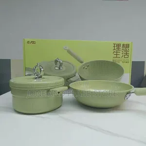 3in1 Cast Iron, Ceramic Non-Stick Pots
