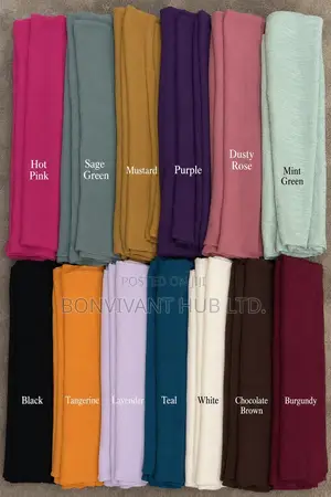 Plain Color Veils