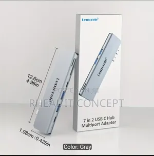 Lemorele 7 in 2 Type-C Dock Station