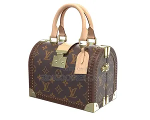 Louis Vuitton Monogram Valisette Trunk Mini Bag