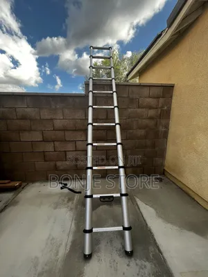 6.3meter/20.67feet Telescoping Heavy Duty Aluminum Extension Ladder