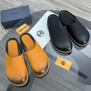 *Luxury Timberland Leather Mules