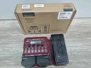 Zoom B1x Four Bass Guitar Effect Multi-Effect Processor