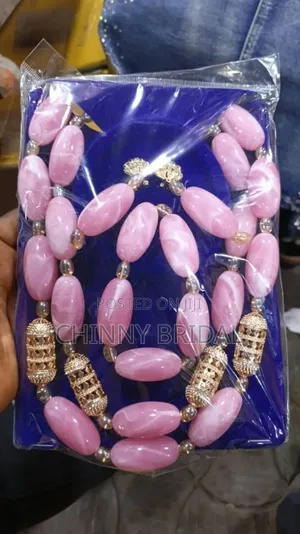 Pink Beaded Necklace