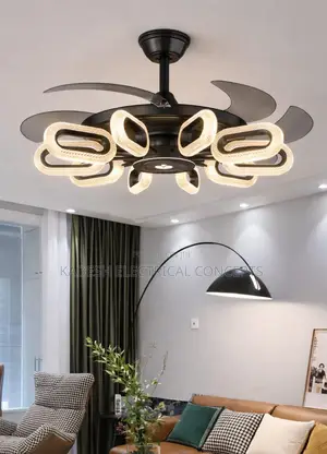Modern Design Fan Pendant Light Led Energy-Saving Living Room Bedroom