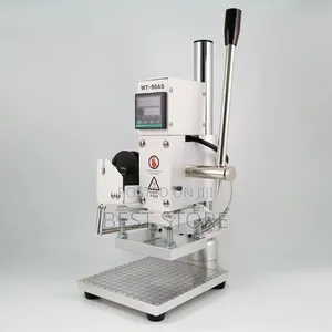 Digital Hot Foil Stamping Machine 10x13cm Flatbed Print Leather Wood