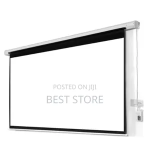 96 X96electric Motorized Projector Screen Wall Mount 16:9
