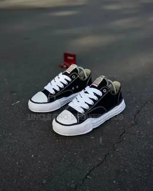 Maison Mihara Yasuhiro Peterson Og Sole Canvas Low Sneakers