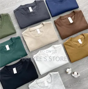 Quality Heavyweight Oversized Unisex Plain T-Shirt