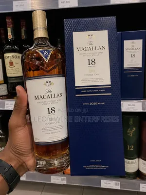 The Macallan 18 Years Double Cask Cartoon by ( 12 Bottles )
