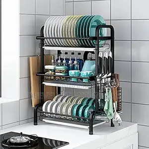3 Tier Multifunctional Dish Rack