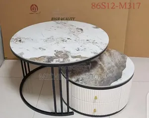 Executive Royal Center Table With Two Drawer