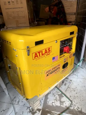 Original Atlas 12.5kva Soundproof Diesel Generator