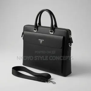Black Prada Briefcase/Laptop Bag.