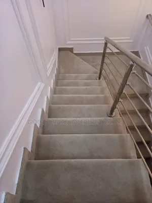 Vip Smooth Beige Color Turkish High Quality Staircase Rug