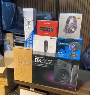 Studio Bundle(Bx5d2,Midi Keyboard,Akg P120,Scarlett 2i2,Headphone)