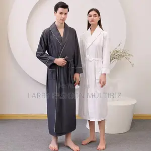 Waffle Cotton Bathrobe