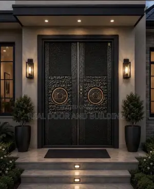 High Quality Security Copper Luxury Entrance Door