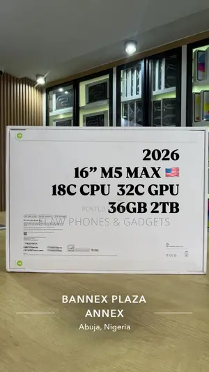 New Laptop Apple MacBook Pro 2026 M5 Max 36GB Apple M5 Max SSD 2T
