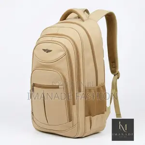 Kilopower Large Canvas Backpack – Khaki
