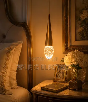 Gold Body Single Optimistic Pendant Light