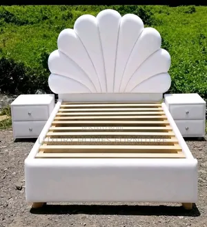 Standard 6 by 6 Bed Frame With 2 Bedside