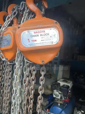 Nagoya Chain Block Is a Manual Hoist