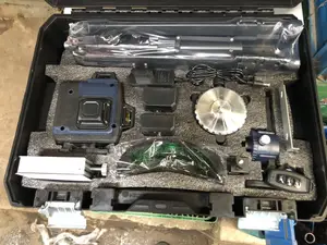 Complete 16-Line 4d Green Laser Level Kit