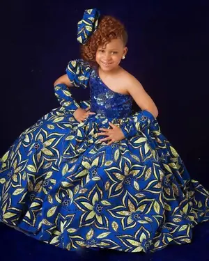 African Print Party Dress