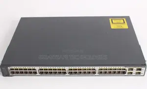 Cisco Catalyst Ws-C3750-48ps-E 48p Poe Gigabit Ethernet Managed Switch