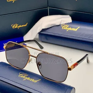 Chopard Schm40 0300 Sunglasses,Rose Gold Frame With Black Temple Tips