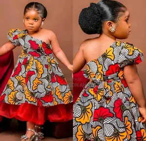 Toddler Girl African Print Dress