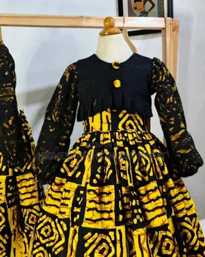 African Print Party Dress